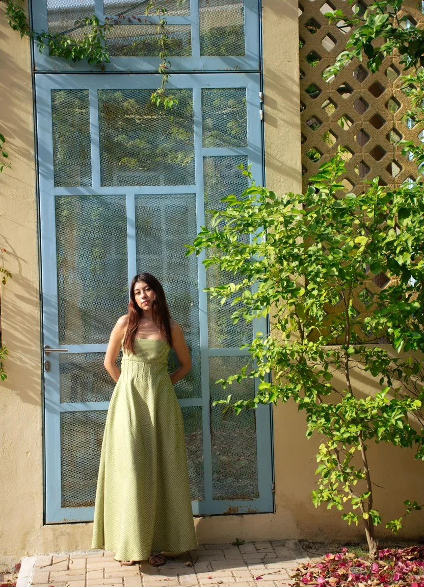 Vestido Largo Verde