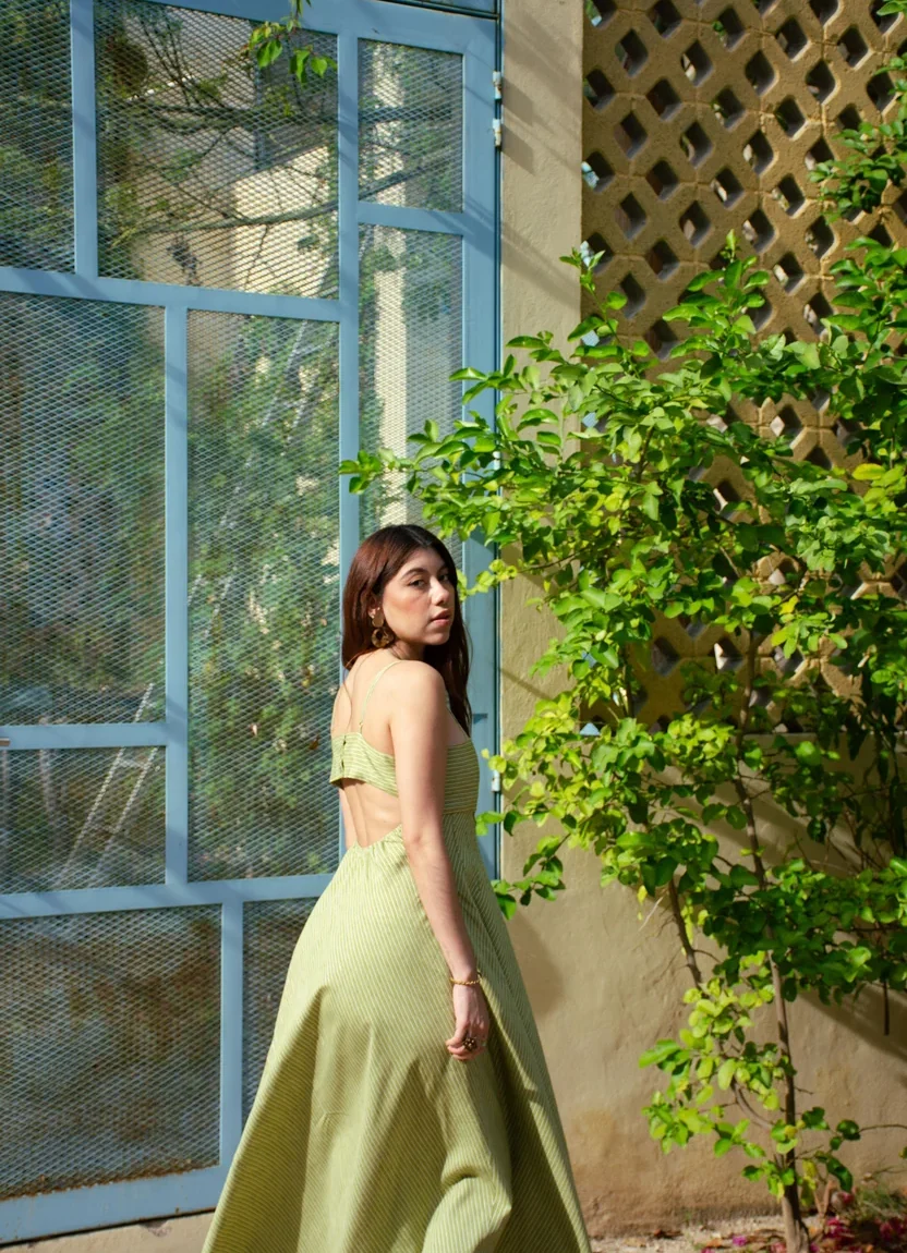 Vestido Largo Verde — vista adicional